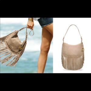 Michael Kors suede fringe bag